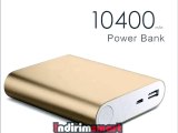 Powerbank Şarj Cihazı 10400 mAh Telefon-Tablet Şarj Cihazı indirimsmart.com