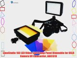 LimoStudio 160 LED Video Light Lamp Panel Dimmable for DSLR Camera DV Camcorder AGG1318