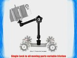 Heavy Duty PRO LED Video Light 11 Inch FMA-1 Magic Arm with Variable Friction Adjustable Arm