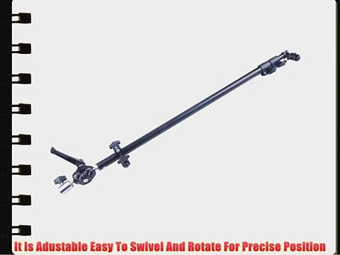 Polaroid Pro Studio 8' Air-Cushioned Heavy Duty Light Stand - Boom