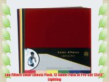 Lee Filters Color Effects Pack 12 Sheet Pack of Pre-cut 12x12 Lighting