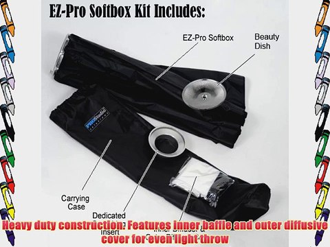 Fotodiox 10SBXSPD60OTEZ Pro Studio Solutions EZ-Pro Octagon Softbox 60-Inch with Speedring