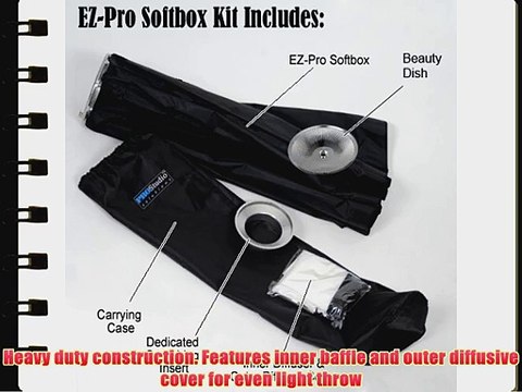 Fotodiox 10SBXPHG1256EZ Pro Studio Solutions EZ Pro Strip Box Softbox 12-Inchx56-Inch with