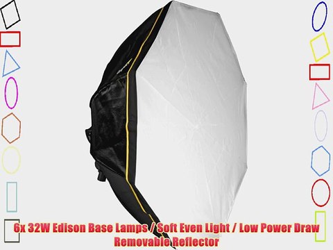 Impact Octacool-6 Fluorescent Light Kit with Octabox (6 Lamps)