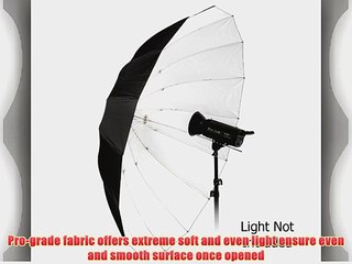 Fotodiox Pro 16-rib 72 Black and White Reflective Parabolic Umbrella