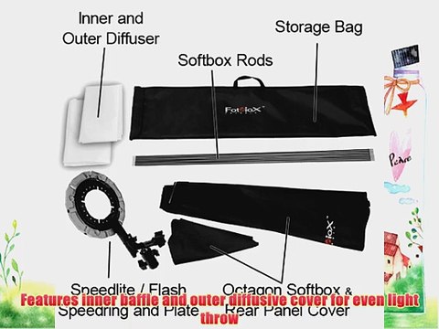 Fotodiox Flash-70-Oct-Nik 70-Inch Octagon Softbox with Soft Diffuser and Speedring Bracket