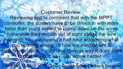 Morningstar Remote Temperature Sensor RTS Review