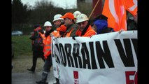 ArcelorMittal : Julien Liradelfo, ancien métallo, sur la manifestation de Strasbourg : 