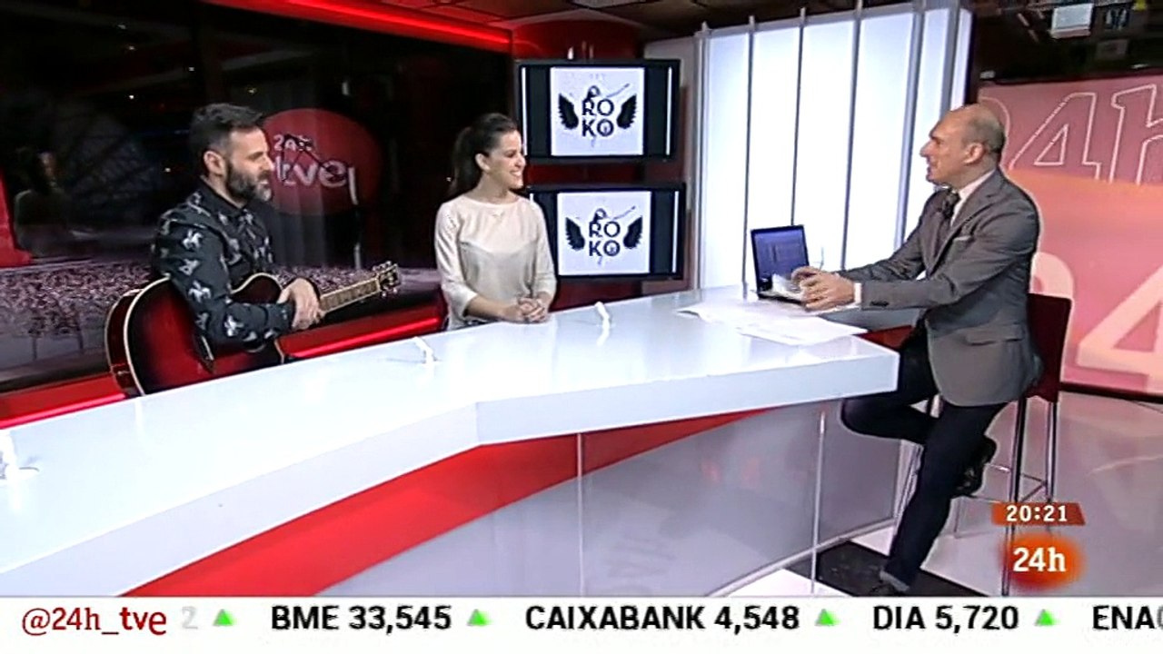 Roko cantando Luz en 24h TVE