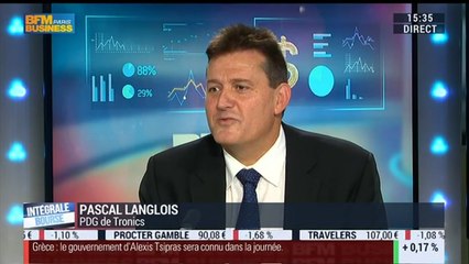 Tronics Microsystems finalise son introduction en Bourse: Pascal Langlois - 26/01