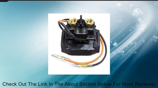 Starter Solenoid Relay Yamaha Jetski 6B6-81940-00-00 Review