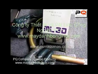 Máy đánh bóng ống cong inox, ống inox công nghiệp www.maydanhbonginox.com