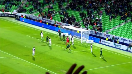 Gonzalez scores and makes a call... using his shoe