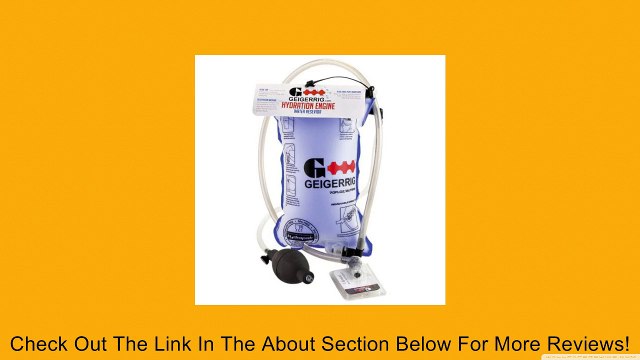 Geigerrig Hydration Engine Drink System Luggage Accessories - 3 L, 100 oz. Review