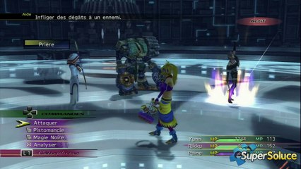 Final Fantasy X-2 HD : Acte 2 / Vaincre le boss Golem v.99 et v.00 à Bevelle