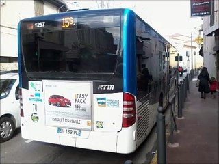 [Sound] Bus Mercedes-Benz Citaro facelift n°1257 de la RTM - Marseille sur les lignes 15 et 15 S
