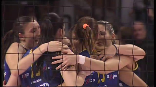 SET 1 FOPPAPEDRETTI BERGAMO-IMOCO VOLLEY CONEGLIANO