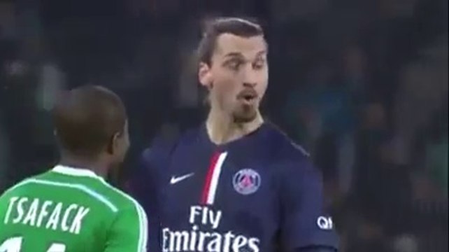 Zlatan Ibrahimovic se moque de Paul Baysse