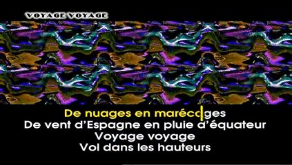 KARAOKE DESIRELESS - Voyage voyage