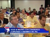 Candidato del PAC tuvo su primer reunión con aspirantes a una curul