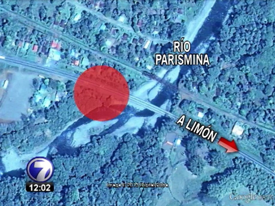 MOPT afirma que paso hacia Limón estará cerrado de cuatro a cinco días