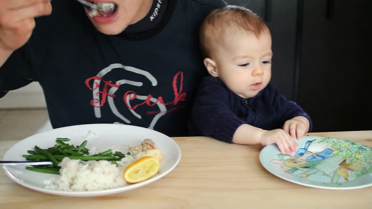 Renaud et son assiette