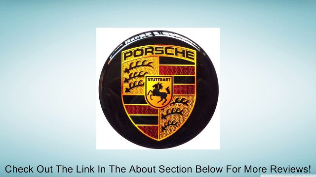 Porsche 6.4 Cm Resin Sticker Decals Center Wheel Caps Cover Hub Rim New Review
