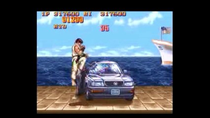 REAL LIFE Street Fighter Car Bonus Stage