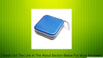 CD VCD DVD Organizer Square Case Storage Holder Blue Review