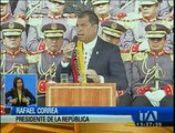 Presidente Correa garantizó que el Issfa no desaparecerá