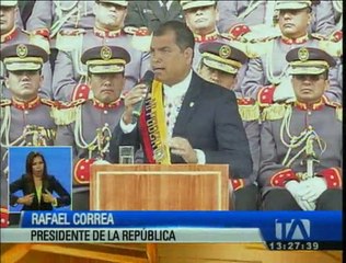 Presidente Correa garantizó que el Issfa no desaparecerá