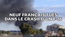 Neuf militaires français tués dans le crash d'un F-16