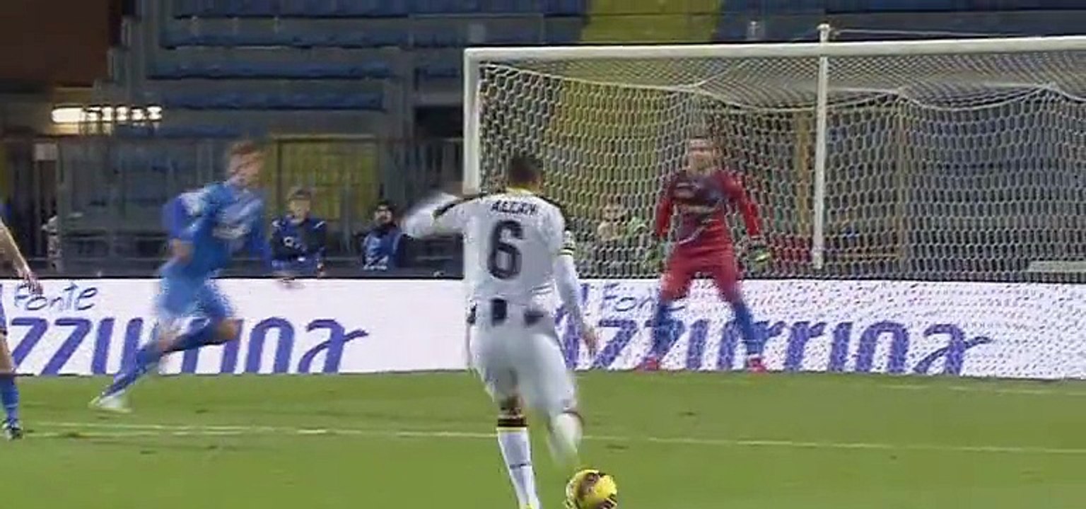 Goal Di Natale A. - Empoli 0 - 1 Udinese - Serie A - 26/01/2015