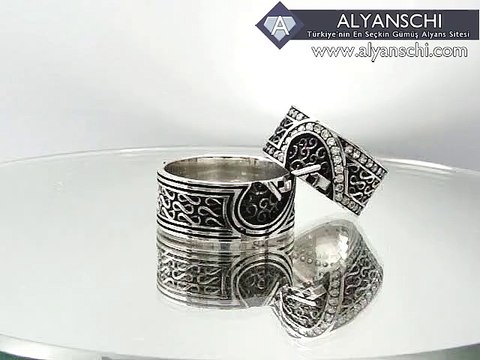 Evim Sensin - Ev ve Anahtar Motifli Alyans