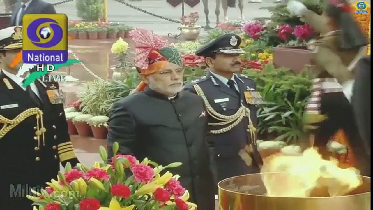 Barack Obama in India joins Modi on Indian Republic Day Celebrations 2015