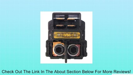 Starter Solenoid Relay Honda CBR1100 CBR1100XX 1100 1997 1998 1999 2000 2001 2002 2003 Review