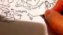 how to draw Pokemons Skitty