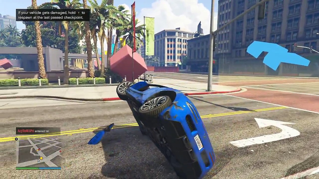 BIG CITY RAMPS! (GTA 5 Funny Moments).
