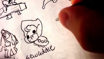 how to draw Pokemons Swadloon