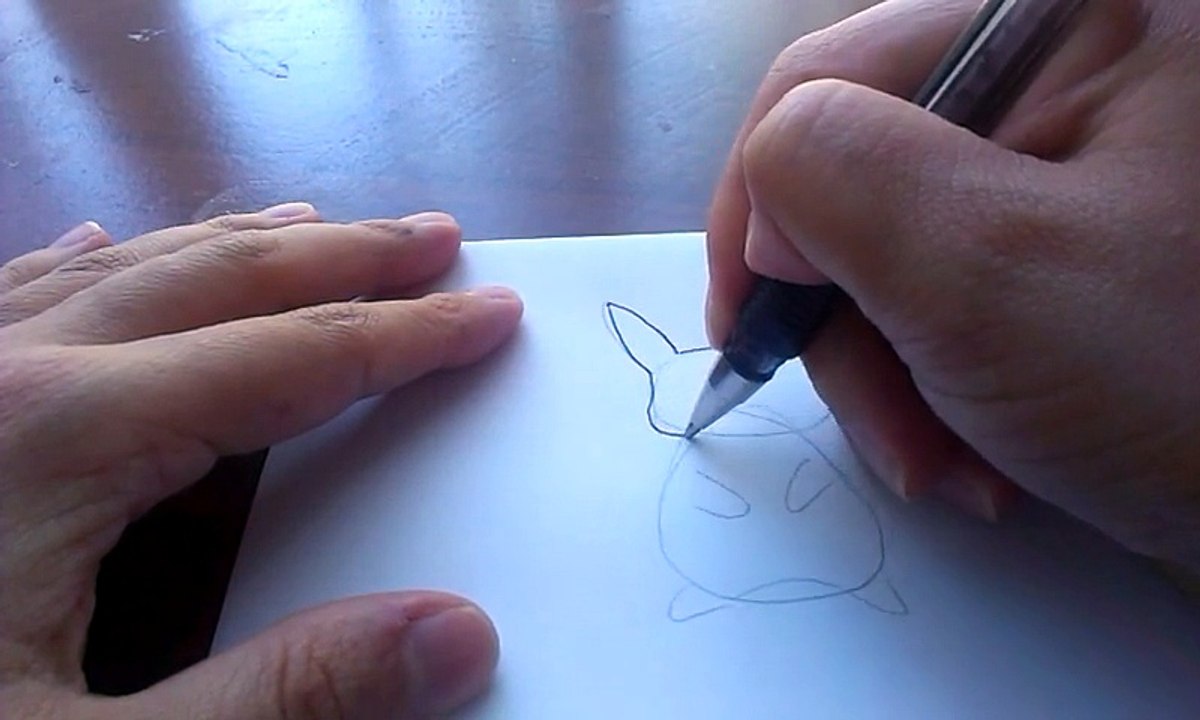 How to quickly draw a Pikachu Tutorial