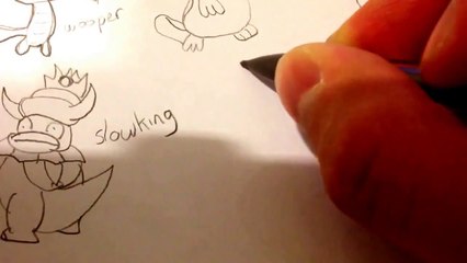 How to draw Pokemons Unown