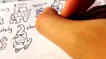 how to draw Pokemons Staraptor