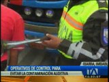 Operativo de control de ruido se realizó en Ibarra