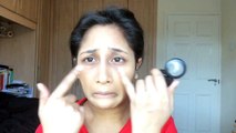How to cover DARK UNDER EYE CIRCLES - With makeup - esp for indian skin/girls