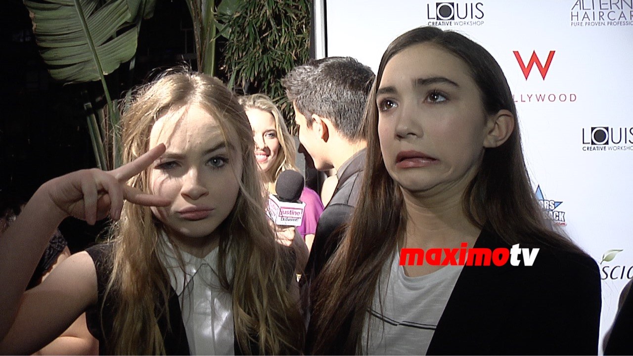 Sabrina Carpenter & Rowan Blanchard Interview | Paris Berelc Sweet 16 Party | Red Carpet