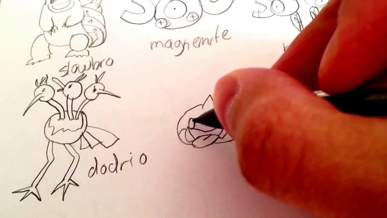 how to draw Pokemons Seel