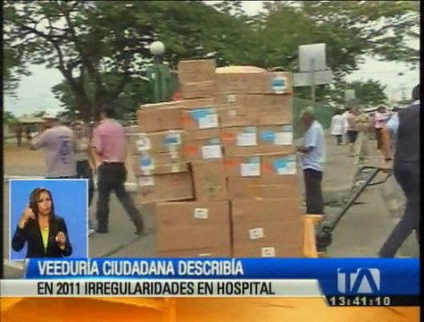 Veeduría ciudadana describía irregularidades en el hospital del IESS de Guayaquil en 2011