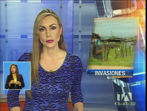Aviones no tripulados monitorean las invasiones en Guayaquil