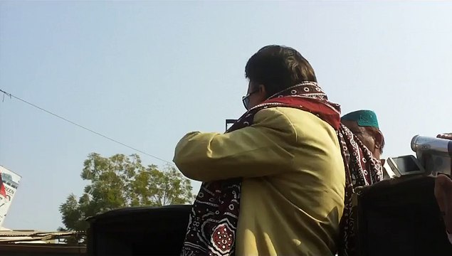 Bedari March, Ayaz Latif Palijo speech in Bhitt Shah 0n 25th Jan 2015