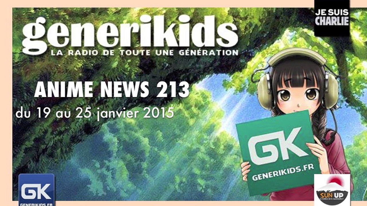 Anime News 213 du 19 au 25 janvier 2015
